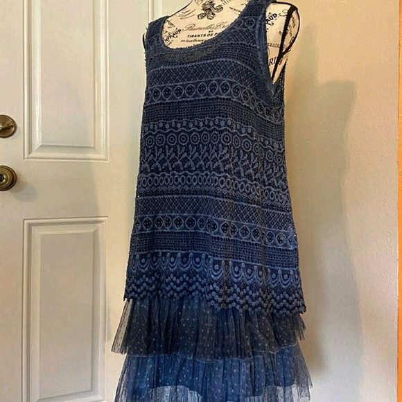 Indigo Thread Co. Tops - NWOT Indigo Thread Co. Tunic Top
